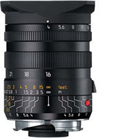 16-18-21mm f/4.0 ASPH Tri-Elmar-M Black Lens w/ Universal Finder-M