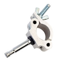 KCP-836 Half Coupler with Stud - Silver