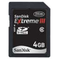 Extreme III 4.0GB SD card