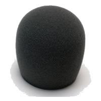 A58WS Foam Windscreen for All Shure Wired Ball-Type Mics - Grey