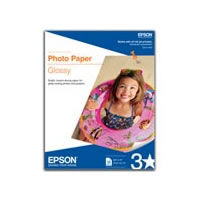 Epson S042175 8 1/2 x 11 Bright White Pack of 11.8 Mil Ultra Premium Gloss