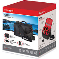EOS Acc Kit for 5D, 6D,7D,70D, 80D and 60D (Bag, LP-E6N, DSLR Strap)