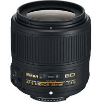 Nikon AF-S NIKKOR 50mm f/1.8 G Lens 2199 Full-Frame Fixed Focal 