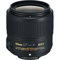 Nikon AF-S NIKKOR 50mm f/1.8 G Lens 2199 Full-Frame Fixed