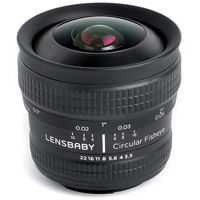 Circular Fisheye Lens for Nikon F (5.8mm)