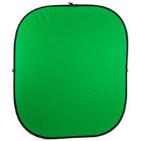 Chromakey Green and Blue Collapsible Double Stitched Background (6' x 6.8')