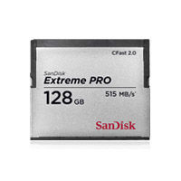 Sanddisk Extreme Pro 128GB Cfast 2.0 515MB