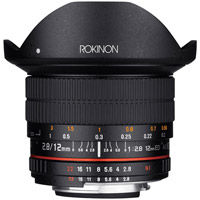 12mm F2.8 Full Frame Fisheye Lens for Canon EF