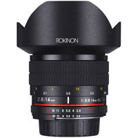 14mm F2.8 IF ED Super Wide Angle Lens for Nikon AE with Automatic Chip