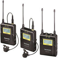 UwMic9 DTLK - Dual TX LAV Kit (2 x TX9 + 1 x RX9) - UHF Wireless Mic System