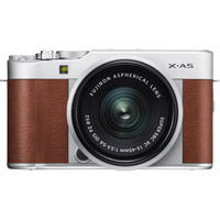 X-A5 Mirrorless Kit Brown w/ XC 15-45mm f/3.5-5.6 OIS PZ Silver Lens