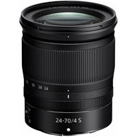 Nikon NIKKOR Z 24-70mm f/4.0 S Lens 20072 Full-Frame Zoom 