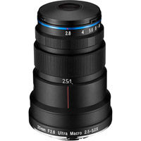 25mm f/2.8 2.5-5x Ultra-Macro Sony E Mount Manual Focus Lens