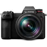 Lumix DC-S1R Mirrorless Kit w/ Lumix S 24-105mm f/4.0 Macro OIS L-Mount Lens