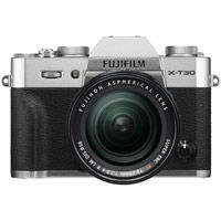X-T30 Mirrorless Kit Silver w/ XF 18-55mm f/2.8-4.0 R LM OIS Lens