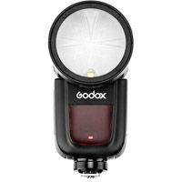 Godox V860III Li-Ion TTL Flash - Canon V860IIIc Kit Camera Mounted 