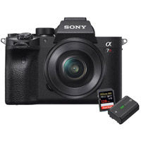 Alpha A7RIV Mirrorless Body w/ Extreme Pro 128GB SDXC UHS-I Card & NPFZ100 Battery