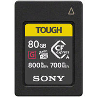 Sony 128GB CFexpress Type B Card, 1700MB/s read & 1480MB/s write