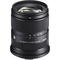 Sigma 18-50mm f/2.8 DC DN Contemporary Lens for E-Mount