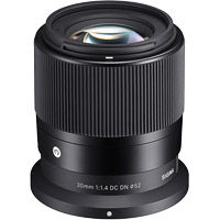 Sigma 30mm f/1.4 DC DN Contemporary Lens for Sony E-Mount