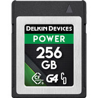 Delkin 128GB POWER CFexpress Type B G4 Card, 1780MB/s read 