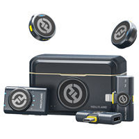 LARK M2 DUO 2-Person Wireless Combo Microphone System (2.4 GHz, Black)