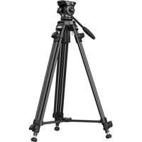 AD-50Lite Lightweight Aluminum Video Tripod Kit