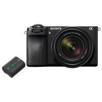 Alpha A6700 Mirrorless Kit w/ SEL 18-135mm OSS Lens w/ NPFZ100 Battery