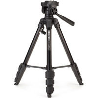 T880EX Aluminum Tripod with 3-Way Pan/Tilt Head
