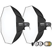 FJ400-SE 2-Light Studio Strobe Kit with FJ-X3 M Universal Wireless Trigger