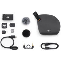 Mic 3 Compact Wireless Microphone System/Recorder for Camera & Smart Devices (1 TX + 1 RX)