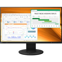 EV2400R-BK 24" 1920x1080 IPS LCD, WLED Backlight Monitor - Black