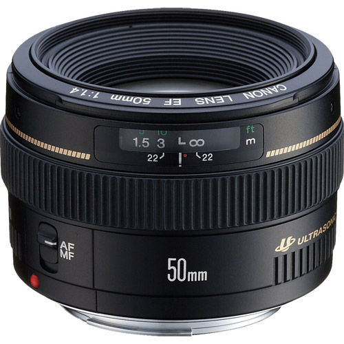 Canon LENS EF 50mm 1:1.4 美品-
