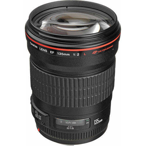 Canon EF 135mm f/2.0L USM Telephoto Lens