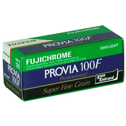 Fujifilm Provia 100F 120/12 exposures