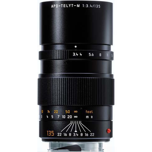 135mm f/3.4 APO-Telyt-M Black Lens (E49)