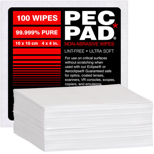 PECPAD Lintfree Photo Wipe 4x4 100 Sheets