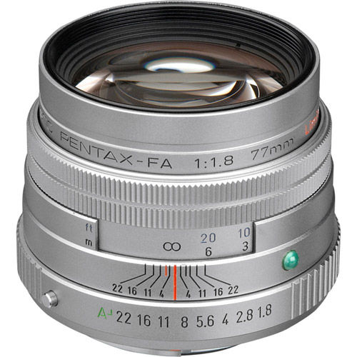 smc FA 77mm f/1.8 - Silver