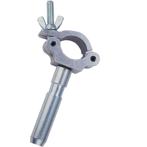 KCP-834 Half Coupler with Spigot - Silver