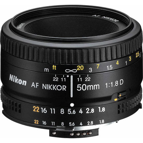 AF NIKKOR 50mm f/1.8 D Lens