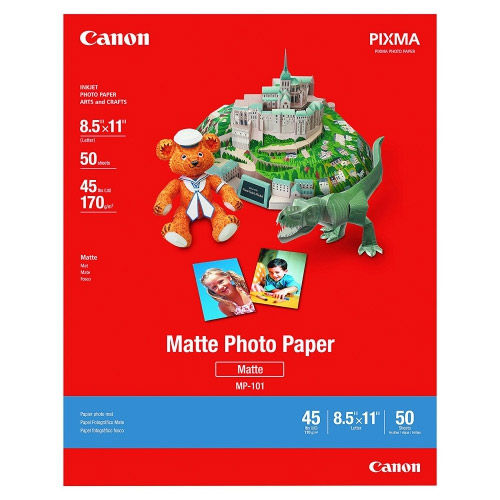 8.5"x11" Matte Photo Paper - 50 Sheets