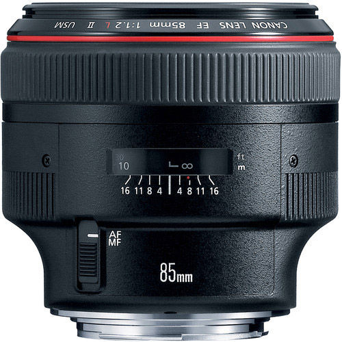 Canon EF 85mm f/1.2 L II USM Telephoto LensUsed Canon EF 85mm f 