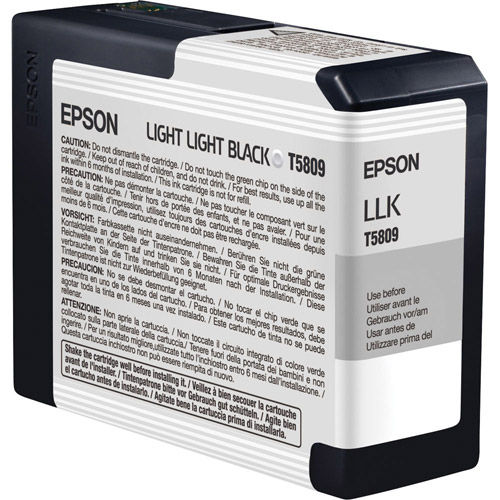 T580900 Light Light Black 80ml Stylus Pro 3800 / 3880