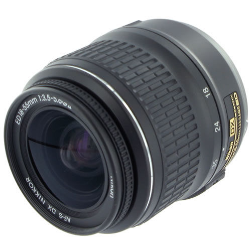 AF-S 18-55mm f/3.5-5.6 G ED II DX Nikkor Zoom Lens
