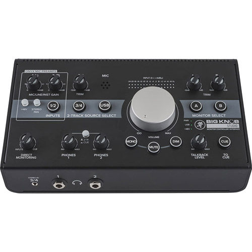 Big Knob Studio 3x2 Studio Monitor Controller w/ 192kHz USB I/O