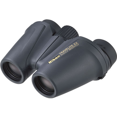 8x25 CF Travelite EX Binocular (Black)