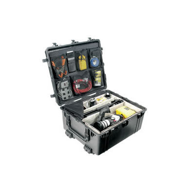 1690 Transport Case with Foam - Black