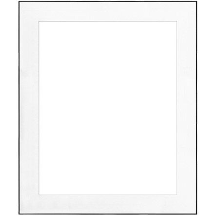 Framatic 20 X 24 Fineline Black Aluminum Frame With 16 X 20