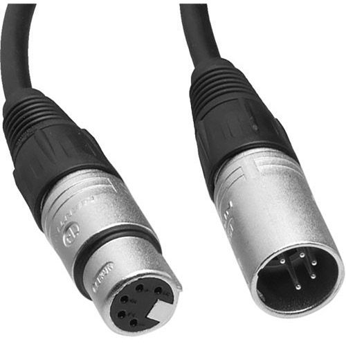50' 5-pin XLR DMX Cable