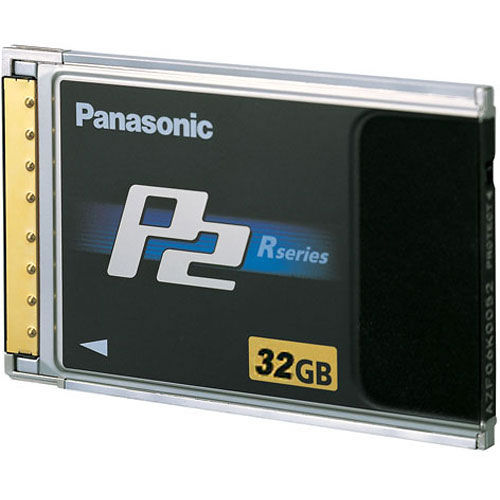 P2 - 32GB memory card
